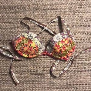 Maaji swim top.  Not reversible.